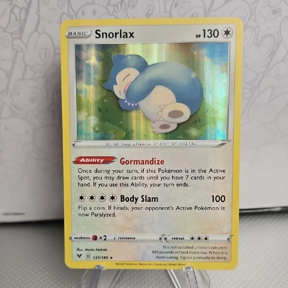 holographic snorlax pokemon card Snorlax Base Set Jungle (Holo) - Pokmon Card Proxy